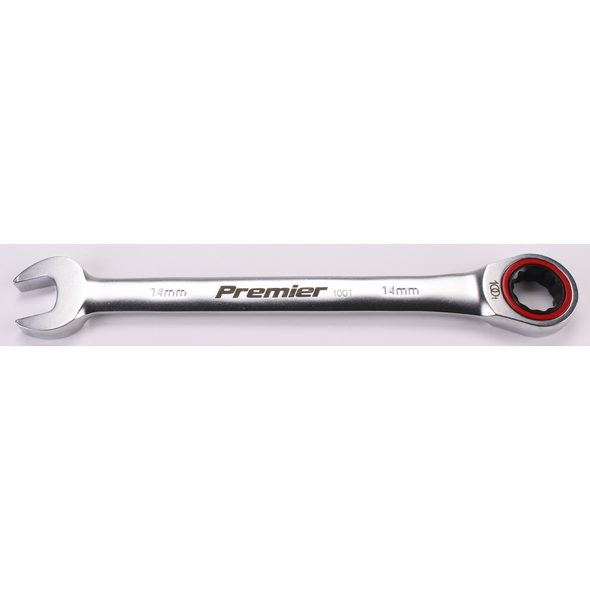 Sealey Ratchet Combination Spanner 14mm