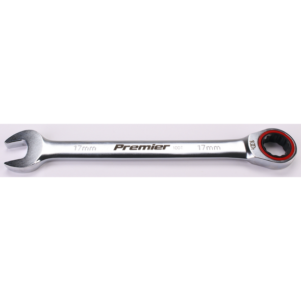 Sealey Ratchet Combination Spanner 17mm