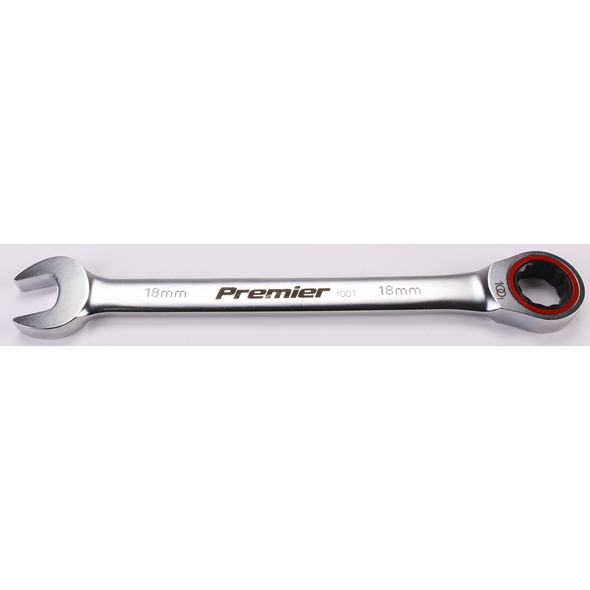 Sealey Ratchet Combination Spanner 18mm