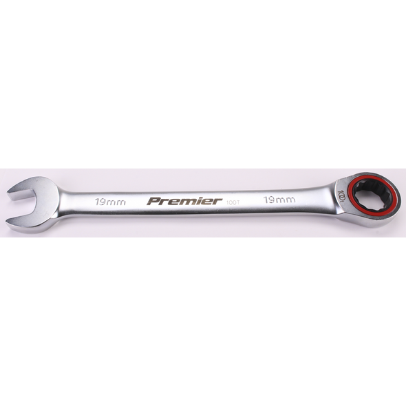 Sealey Ratchet Combination Spanner 19mm