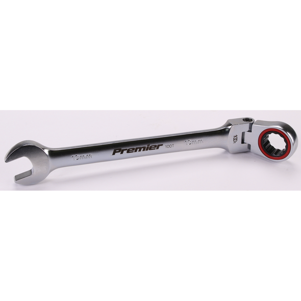 Sealey Flex-Head Ratchet Comb. Spanner 13mm