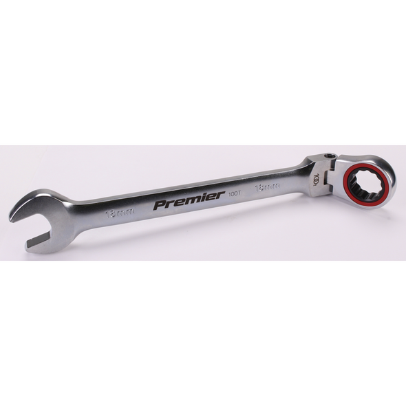 Sealey Flex-Head Ratchet Comb. Spanner 18mm