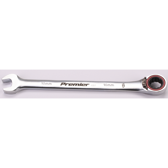 Sealey Reversible Ratchet Comb. Spanner 10mm