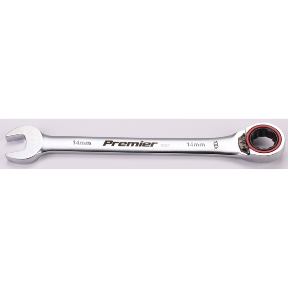 Sealey Reversible Ratchet Comb. Spanner 13mm