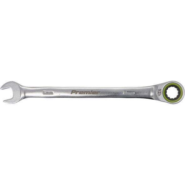 Sealey Combination Ratchet Spanner 8mm (Platinum Series)