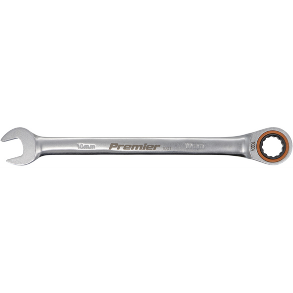 Sealey Combination Ratchet Spanner 10mm (Platinum Series)