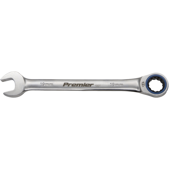 Sealey Combination Ratchet Spanner 19mm (Platinum Series)