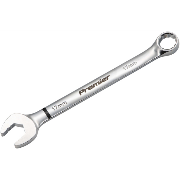 Sealey Combination Spanner 'Anti-Slip' 17mm (Platinum Series)