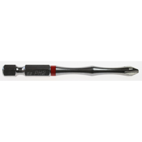 Sealey Phillips bit ph3 75mml 'red' (impact grade)