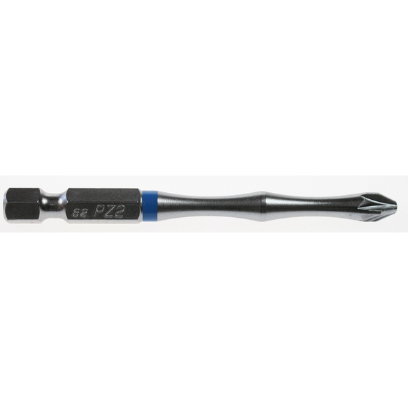 Sealey Pozi bit pz2 75mml 'blue' (impact grade)