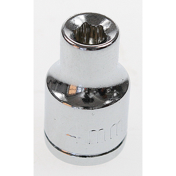 Sealey Socket 1/4"dr 4mm