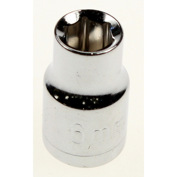 Sealey Socket 1/4"dr 6mm