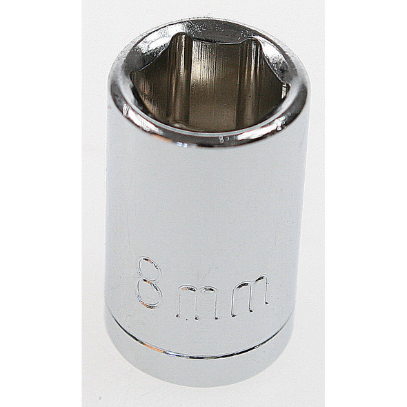 Sealey Socket 1/4"dr 8mm
