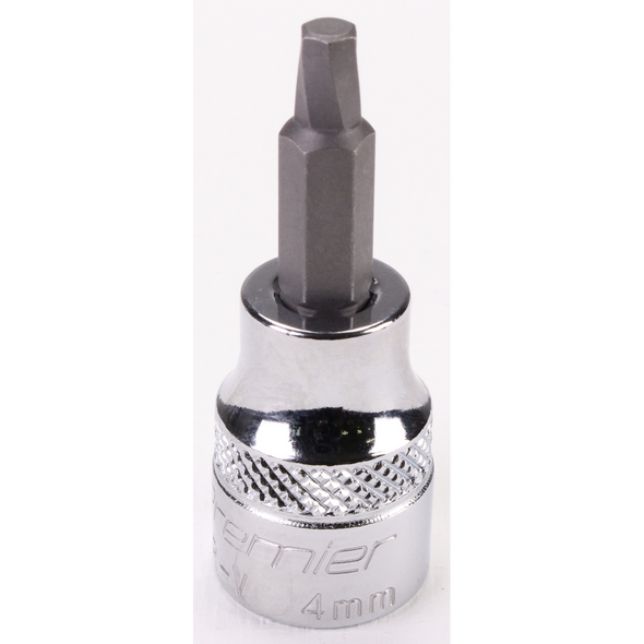 Sealey 3/8"Dr Hex Socket Bit (Lock-On) 4mm