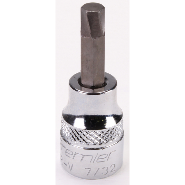 Sealey 3/8"Dr Hex Socket Bit (Lock-On) 7/32"