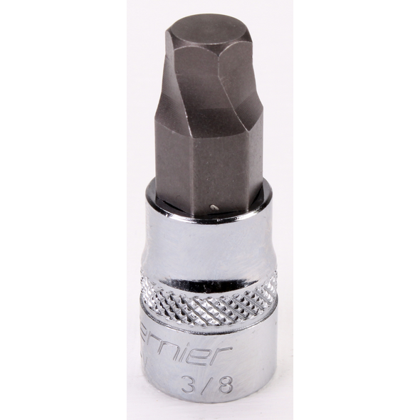 Sealey 3/8"Dr Hex Socket Bit (Lock-On) 3/8"