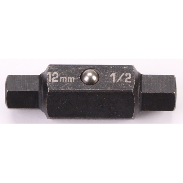 Sealey Oil Drain Plug Key 12mm Hex x 1/2" Hex (Black)