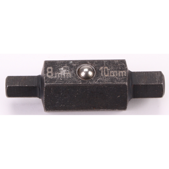 Sealey Oil Drain Plug Key 8mm Hex x 10mm Hex (Black)