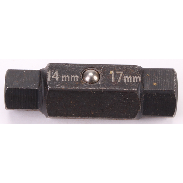 Sealey Oil Drain Plug Key 14mm Hex x 17mm Hex (Black)