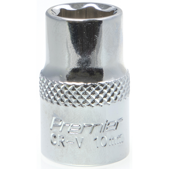 Sealey 3/8"Dr Socket 10mm (Mirror Finish)