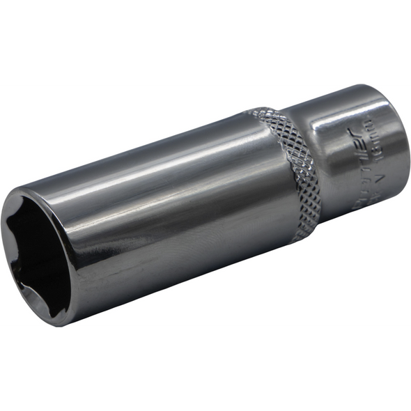 Sealey 3/8"Dr Deep Socket 16mm (Mirror Finish)
