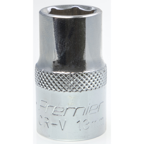 Sealey 1/2"Dr Socket 13mm (Mirror Finish)