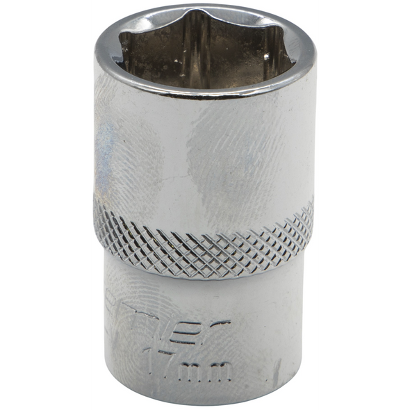Sealey 1/2"Dr Socket 17mm (Mirror Finish)