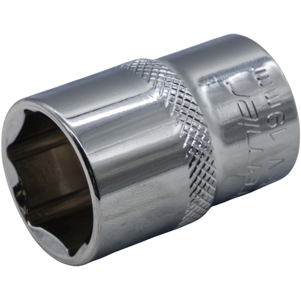Sealey 1/2"Dr Socket 19mm (Mirror Finish)