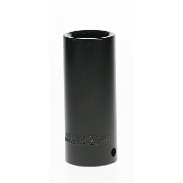 Sealey 1/2"drive deep impact socket 22mm