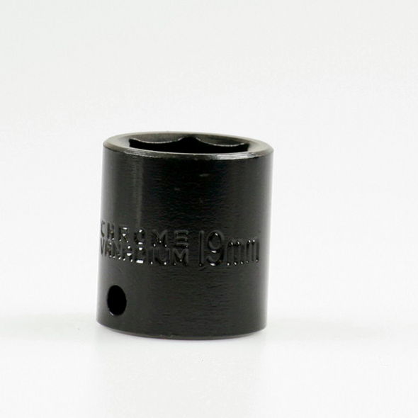 Sealey Socket, impact, 3/8 dr, 19mm