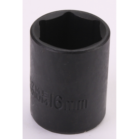 Sealey Impact Socket 3/8"Sq Drive 16mm