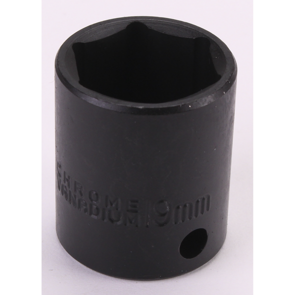 Sealey Impact Socket 3/8"Sq Drive 19mm
