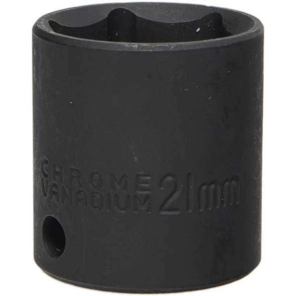 Sealey Impact Socket 3/8"Sq Drive 21mm