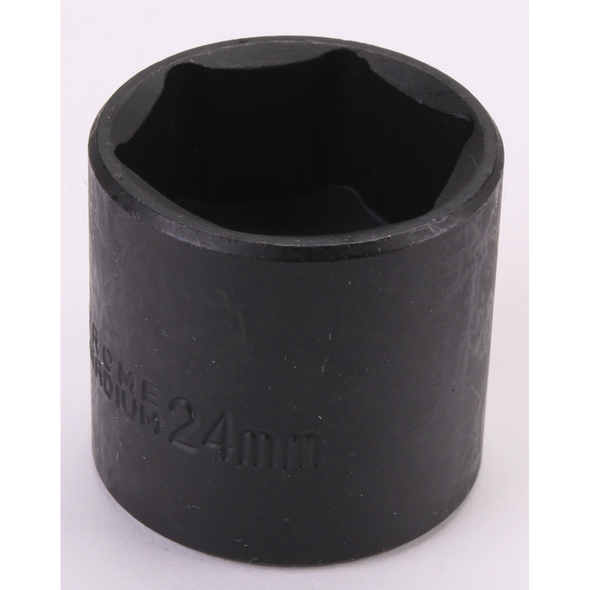 Sealey Impact Socket 3/8"Sq Drive 24mm