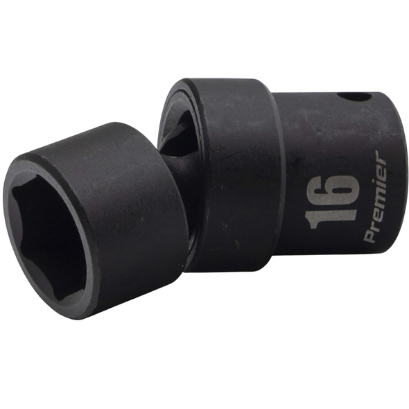 Sealey 3/8"Dr Universal Joint Impact Socket 16mm