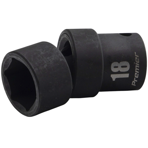 Sealey 3/8"Dr Universal Joint Impact Socket 18mm