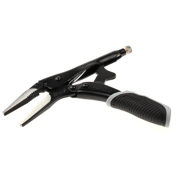Sealey 9" long nose quick release locking plier (black)