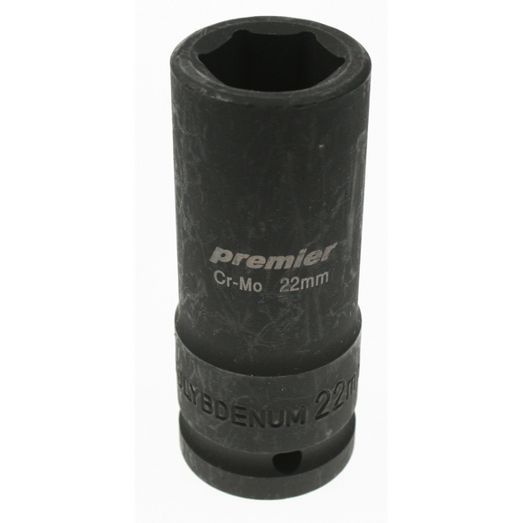 Sealey Impact socket (deep) 3/4"dr 22mm