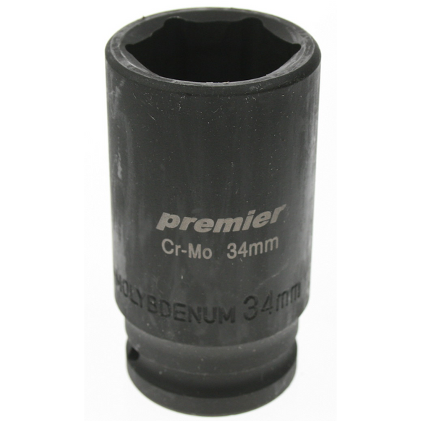 Sealey Impact socket (deep) 3/4"dr 34mm