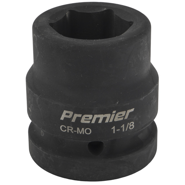 Sealey 1"Dr Impact Socket 1-1/8"