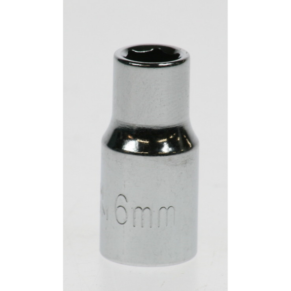 Sealey Socket 1/4"dr 6mm (lsa)