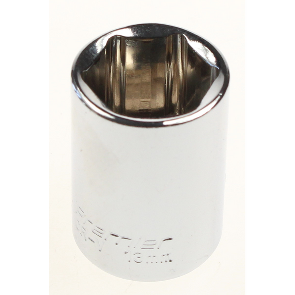 Sealey 1/4"dr socket 13mm 'mirror finish'