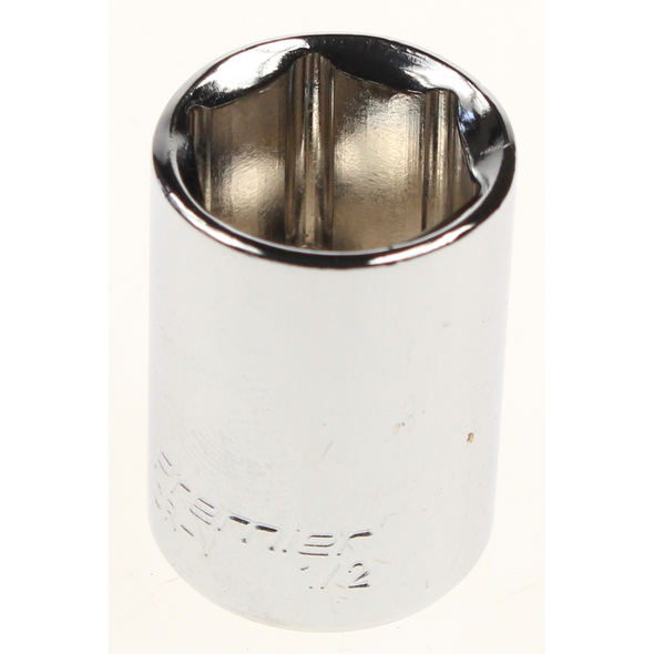 Sealey 1/4"dr socket 1/2" 'mirror finish'