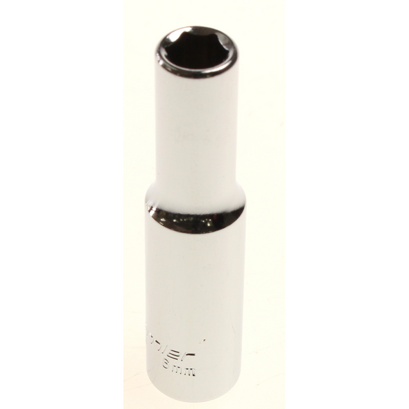 Sealey 1/4"dr socket 6mm (deep) 'mirror finish'
