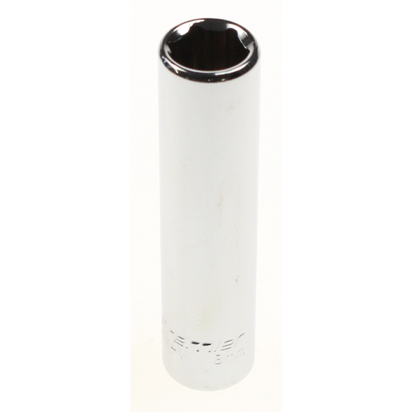 Sealey 1/4"dr socket 8mm (deep) 'mirror finish'