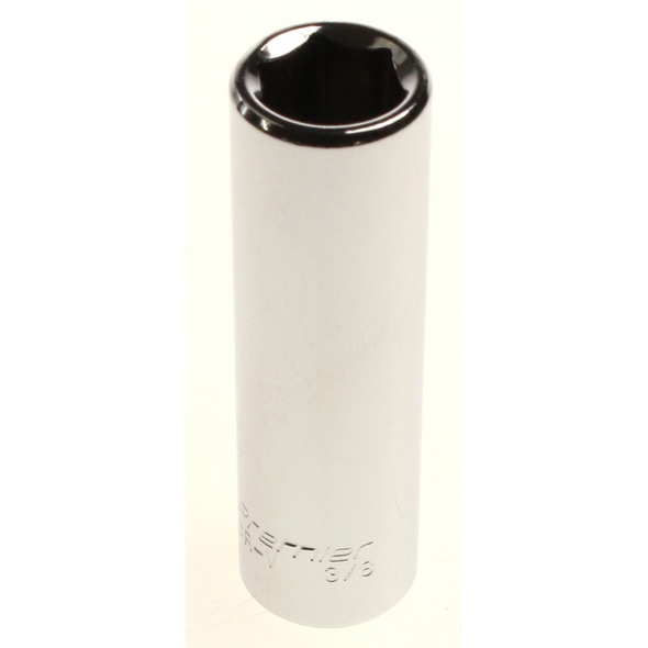 Sealey 1/4"dr socket 3/8" (deep) 'mirror finish'