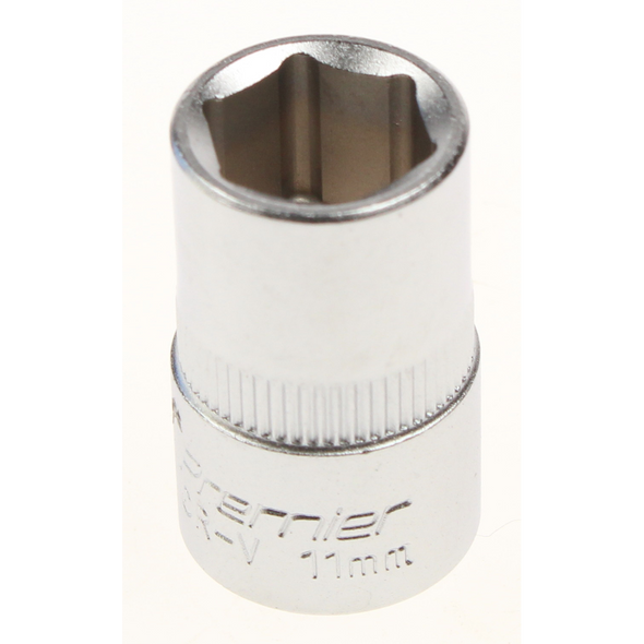 Sealey Socket 3/8"dr 11mm (6pt)