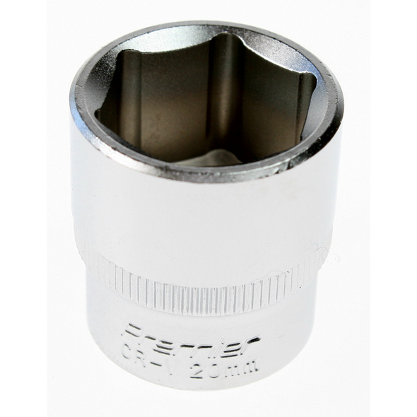 Sealey Socket 3/8"dr 20mm (6pt)