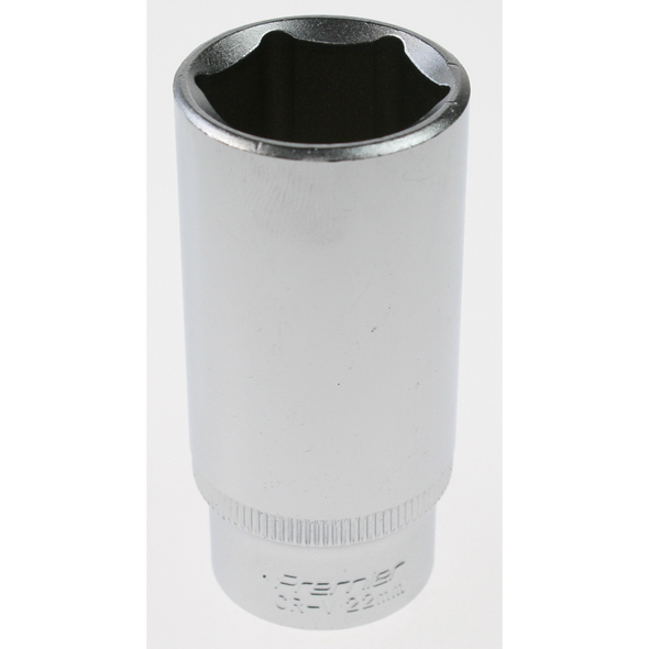 Sealey Socket 3/8"dr 22mm (6pt) 'deep'