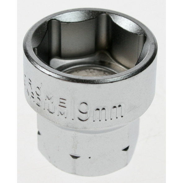 Sealey Hex drive go-through socket 19mm